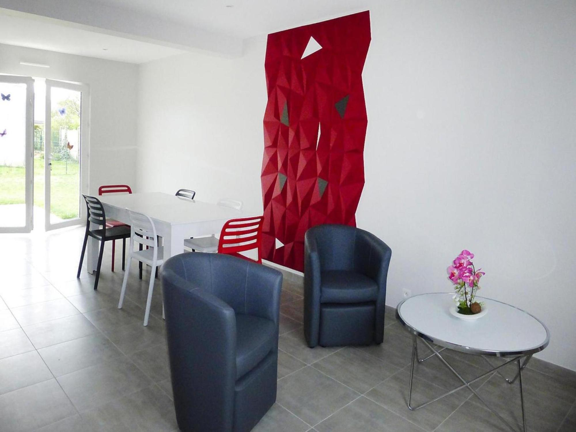 Modern Semi Detached House With Terrace Saint Quay Portrieux Villa Exteriör bild