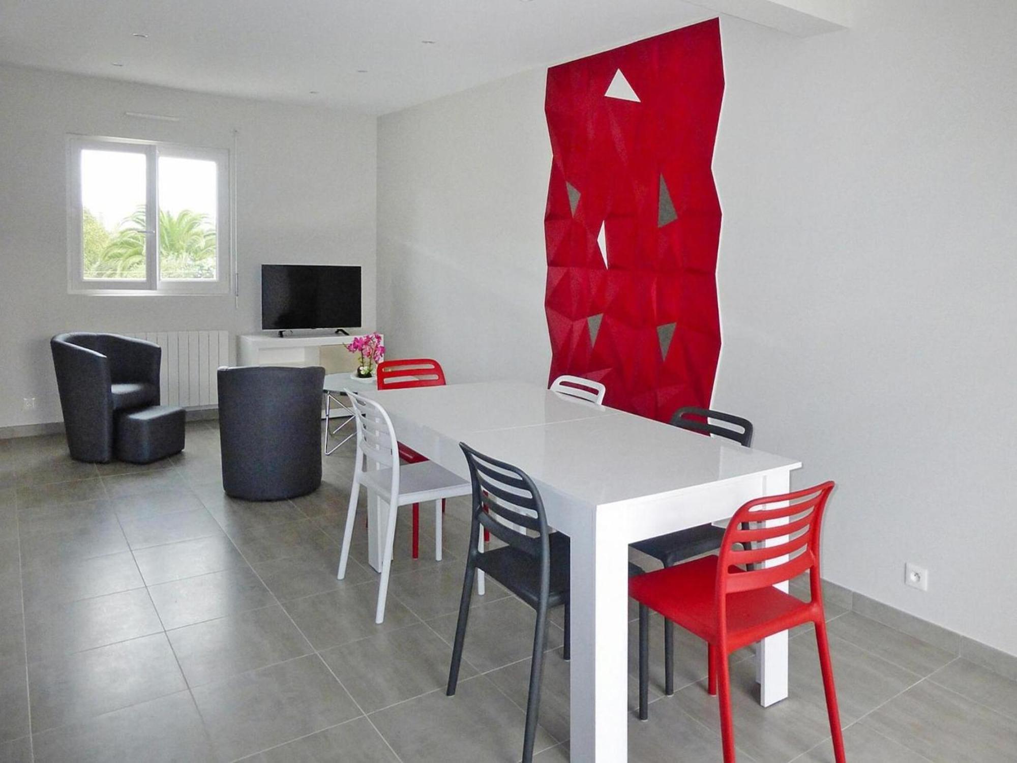 Modern Semi Detached House With Terrace Saint Quay Portrieux Villa Exteriör bild